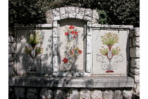 Sculptures au château