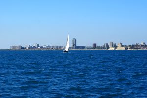 Aperçu de la ville et du Fort de Bouc