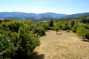 Paysage dans l'ouest de Rosans