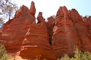 Sur le sentier des Ocres