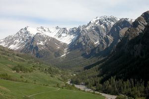 Vue sur un Massif Alpin