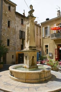 Fontaine au coeur de la ville