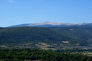 Zoom sur le Mont Ventoux