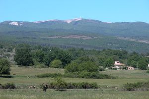 Le sommet à l'horizon