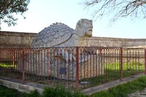 La Tarasque à proximité du château