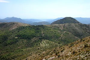 Panorama direction Méditerranée