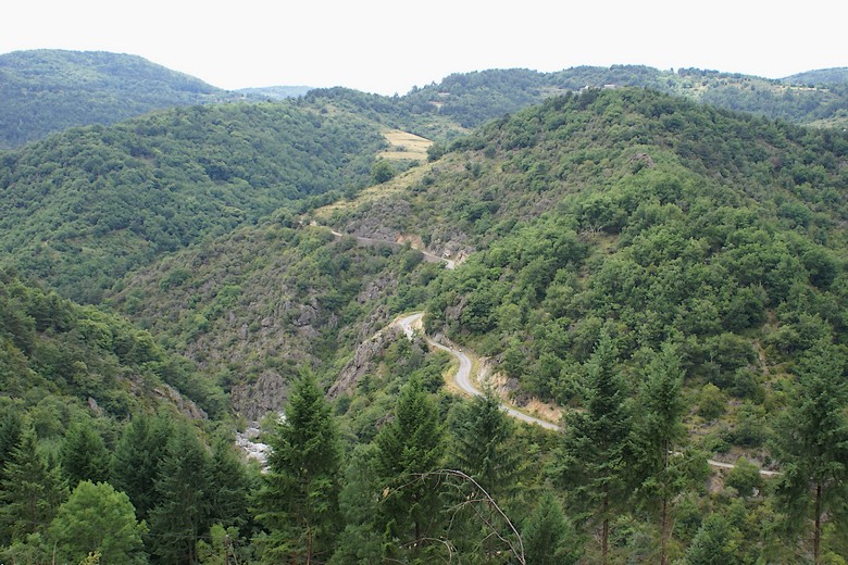 Vallée de l'Eyrieux (Ardèche) - Paysage Ardéchois