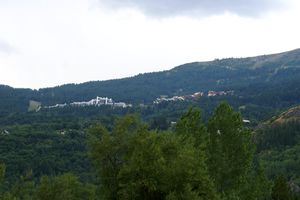 Vue de la station de ski de Puy-Saint-Vincent