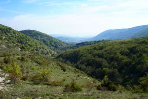 Vallée en direction de Banon